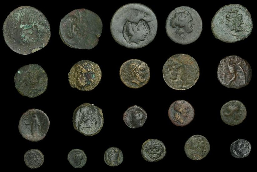 Ancient Coins from Various Properties