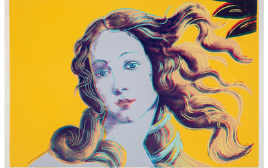 Andy Warhol (1928-1987), Sandro Botticelli, Birth of Venus, 1482 (Details of Renaissance Paintings) (1984)