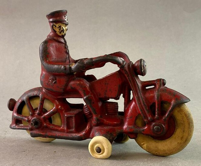 Antique A.C.Williams Cast Iron Motorcycle