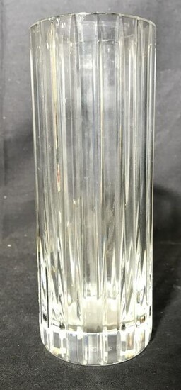 BACCARAT HARMONIE Cut Crystal Vase