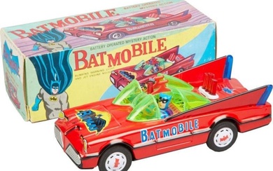 Batmobile. - Batmobile w/ Mystery Action, Made In Japan,...