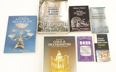 Books: A quantity of silver and silver plate reference books comprising EPNS Electroplated Nickel