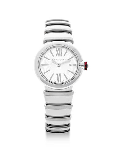 Bvlgari | LVCEA, A Stainless Steel Bracelet Watch with Date, Circa 2019