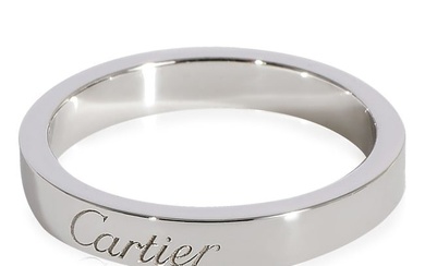 Cartier C De Cartier Wedding Band in Platinum