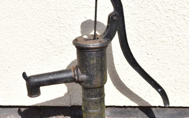 Cast iron garden pond pump