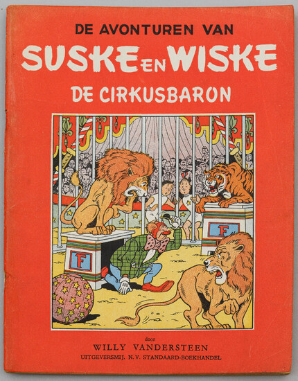 De Cirkusbaron. Eerste druk 1954. Goede staat, restauraties uitgevoerd aan de rug.