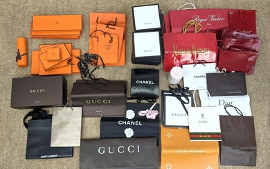 Designer Brand CHANEL, GUCCI, HERMES Boxes and Bags