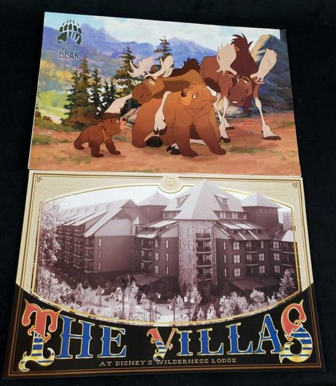 Disney Cast Paper Magazines The Villas and Brother Bear