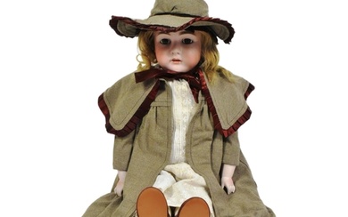 Dolls - a LARGE early 20th Century German JDK Kestner bisque...