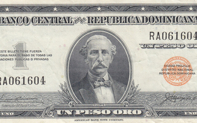 Dominican Republic 1 Peso 1957-61
