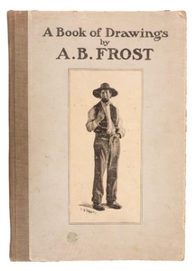 Drawing by A. B. Frost including several of sporting