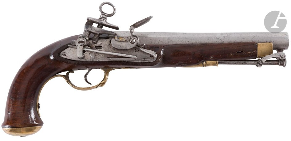 ESPAGNE Pistolet de cavalerie espagnol à... - Lot 80 - Ader