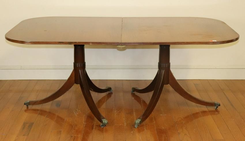 Early 20thC Regency Style Dining Table