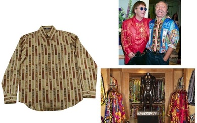 Elton John's Versace Shirt. Ex. Christies