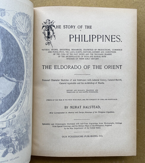 Excellent copy of 'The Story of the Philippines'.