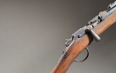 France: Fusil réglementaire modèle 1866-74 modifié 1880, puis modifié chasse. Fabrication de Saint Etienne de...