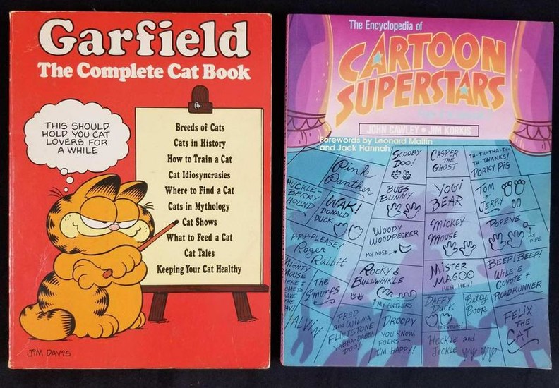 Garfield The Complete Cat Book by Shep Steneman and The