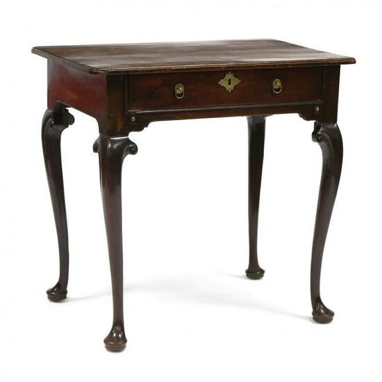 George II Mahogany One Drawer Table
