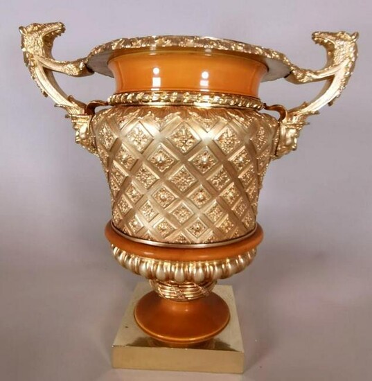 Gilt Bronze Vase