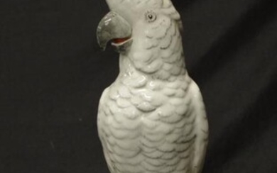 Good Mintons Cockatoo figure marked to base, (small loss...