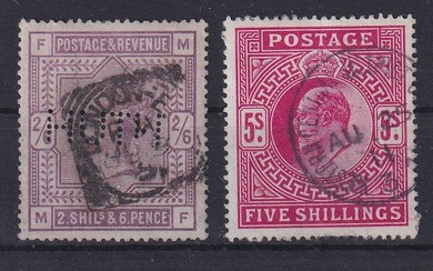 Great Britain 1841 1d and 2d