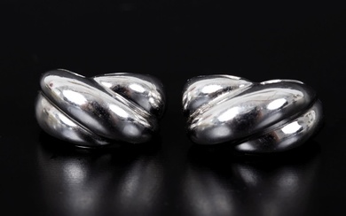 H. Stern - A pair of 18K white gold earrings