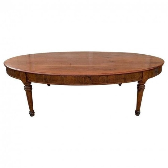 Hand Made Dining Table Made in italy, 9.75 feet wide