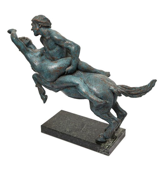 Hans Feibusch, German/British 1898¬®1998 - Deianira; bronze resin, signed with initials 'HF', H48 x W58 x D20 cm (including base) (ARR) Provenance: Lady Ruth Lloyd of Hampstead, the artist's cousin, and thence by descent Note: the work is...