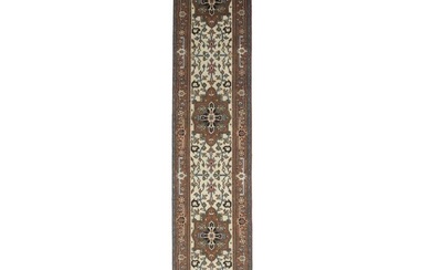 Heriz Serapi Floral Oversized Runner Rug 3X16 Oriental Handmade Hallway Carpet