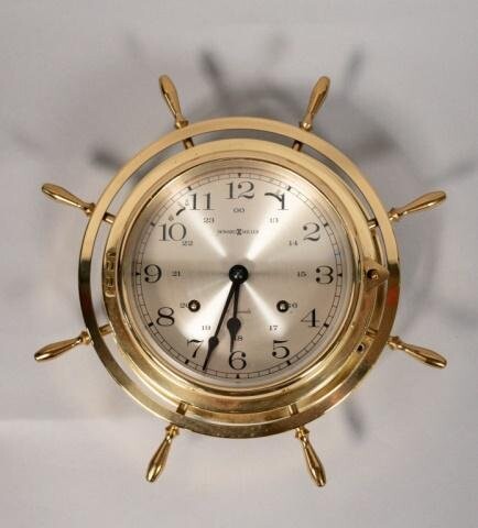 Howard Miller Ship's Wheel Clock