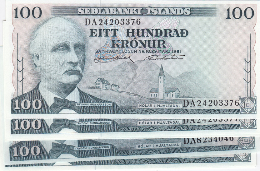 Iceland 100 Kronur 1961 (10)