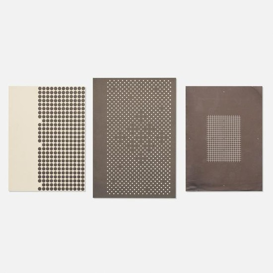 Josef and Anni Albers, Holiday Cards (three works)