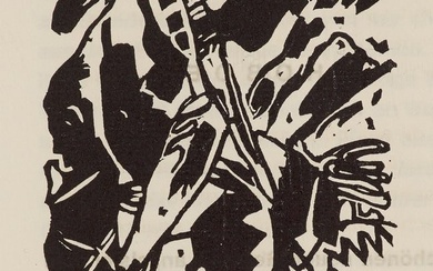 Kandinsky, Wassily Klänge. Mit 32 Schwarzweiß-Holzschnitten (von insg. 56 Holzschnitten)