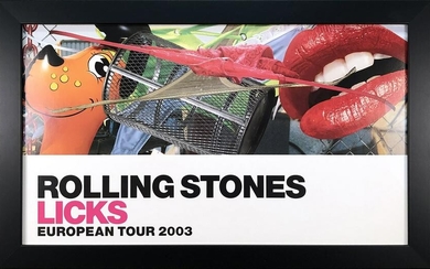 Koons, Jeff: Jeff Koons - Rolling Stones Licks European