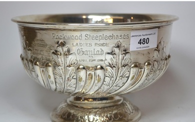 Late Victorian Mappin & Webb Sheffield silver presentation r...