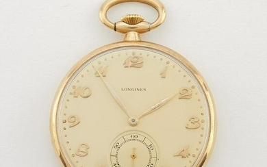 Longines 14K 56 Gold Pocket Watch