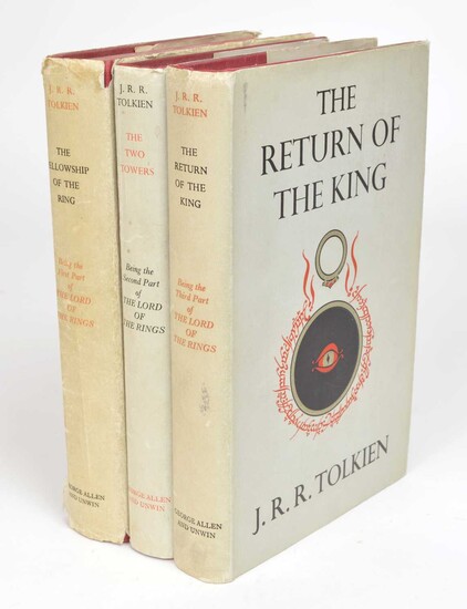 Lord of the Rings Trilogy First Editions J.R.R. Tolkien
