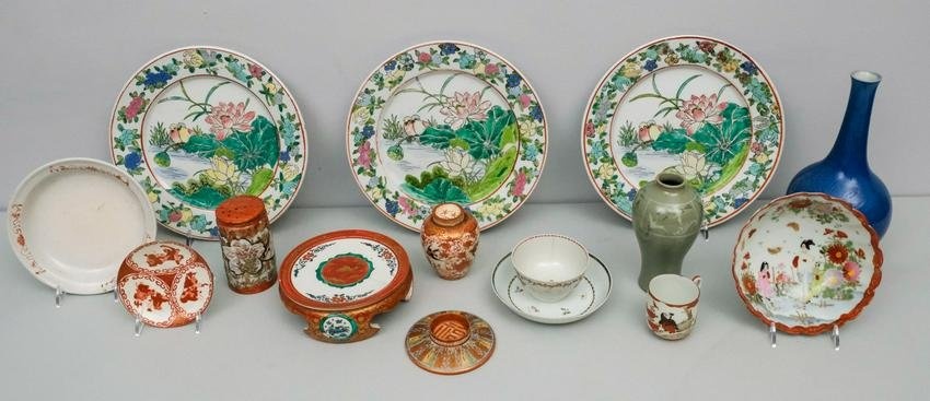 Lot of Antique Asian Porcelain