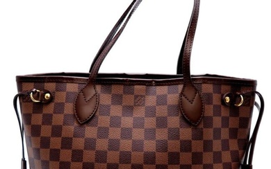 Louis Vuitton Neverfull PM () Women's Tote Bag M51109 Damier