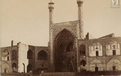 Luigi PESCE (1818-1891) Perse Grande mosquée de Gawhar Shad, Mausolée...