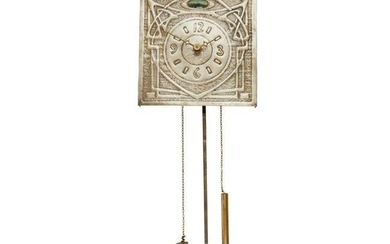 MANNER OF MARGARET GILMOUR WALL CLOCK, CIRCA 1910