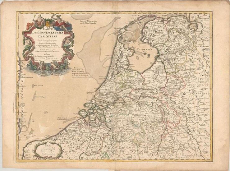 MAP, Low Countries, Delisle