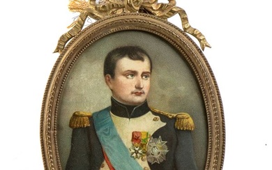 Miniatura Ovale con ritratto di Napoleone