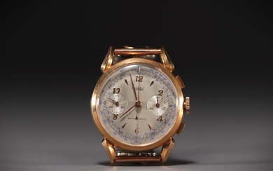 Mondor - "Doctors" Mechanical chronograph watch, complete case in 18k...