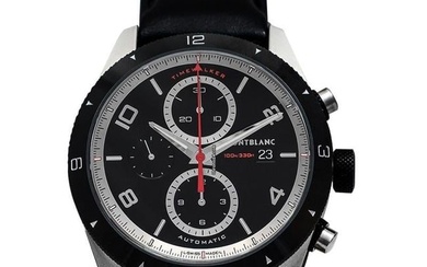 Montblanc Timewalker 116098 - TimeWalker Chronograph Automatic Black Dial Men's Watch