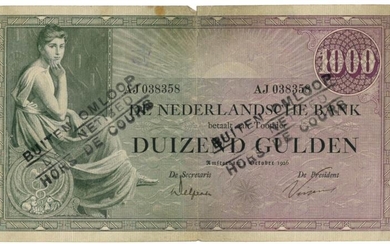 Nederland. 1000 gulden. Bankbiljet. Type 1926. Grietje Seel - Goed.
