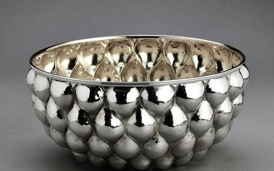 Norwegian Mid Century Modern sterling silver bowl