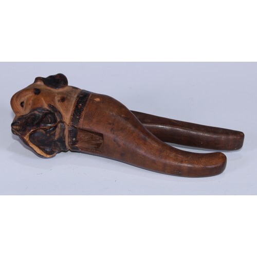 Nutcrackers - a Black Forest lever-action novelty nut cracke...