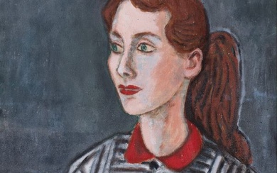 ORFEO TAMBURI © (Jesi, 1910 - Parigi, 1994), Portrait of a woman, 1959