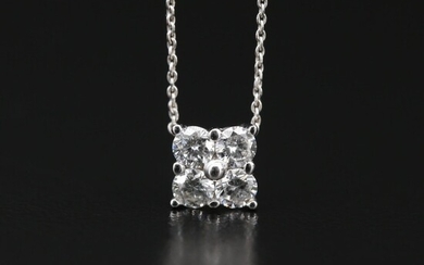 Odelia 18K Diamond Necklace